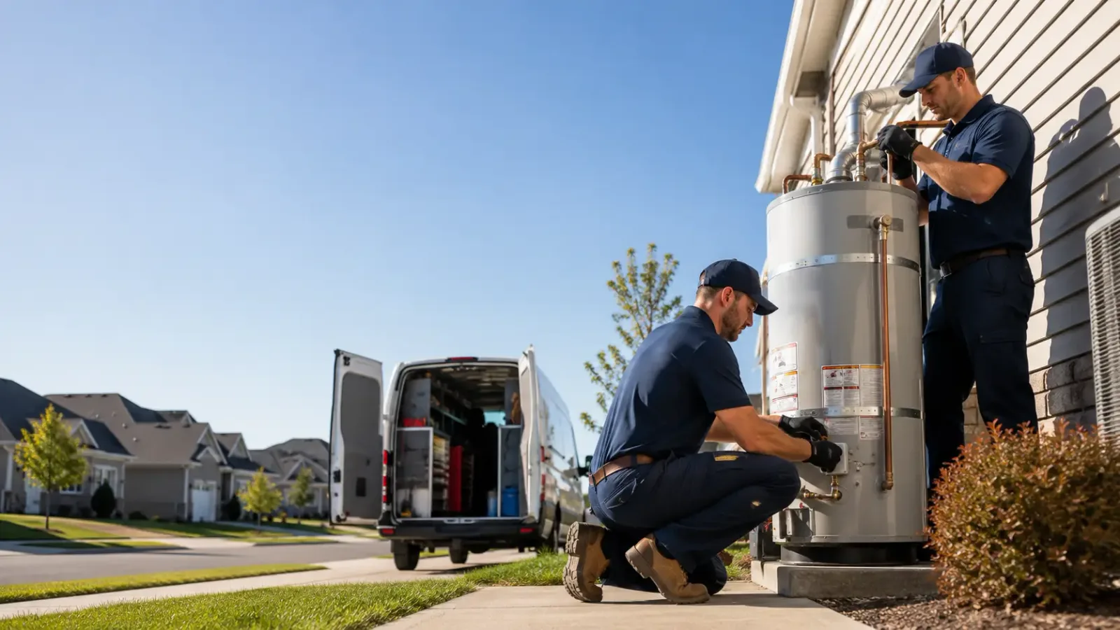 Water Heater Installation in Perkins, MI